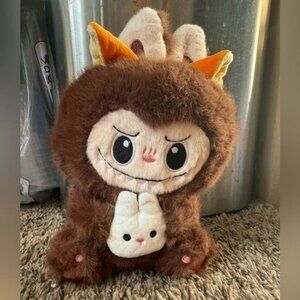 Soft Plush Lafufu 10in Approx Plush, Brown Color